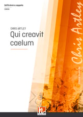 Qui creavit caelum SATB choral sheet music cover